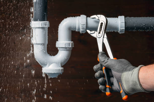 Professional Sewer Line Repair technician working in Wolfe City, TX